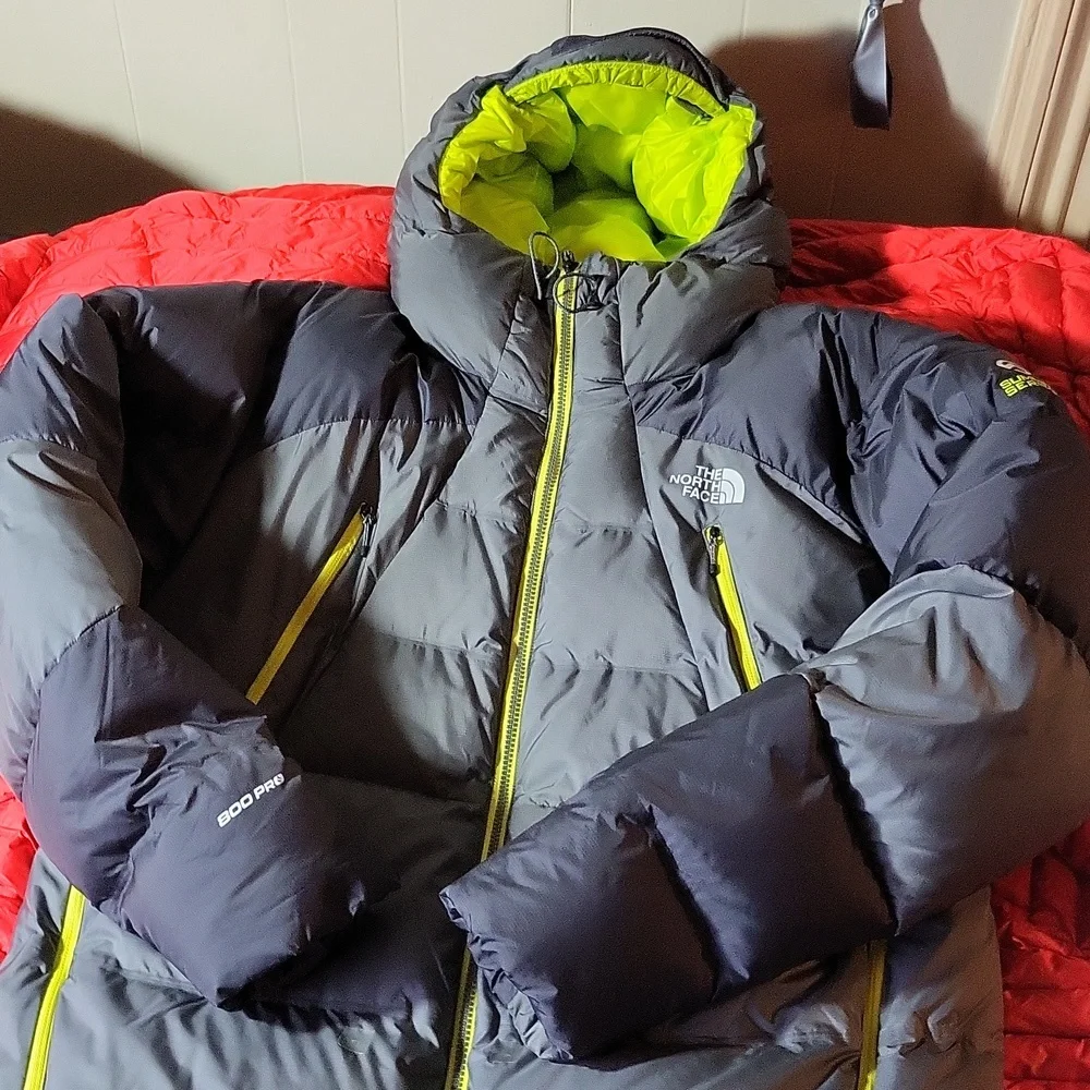 North Face Men's Coronado Down Parka - XL/Grays Summit Series! 800 Pro! - Picture 5 of 11